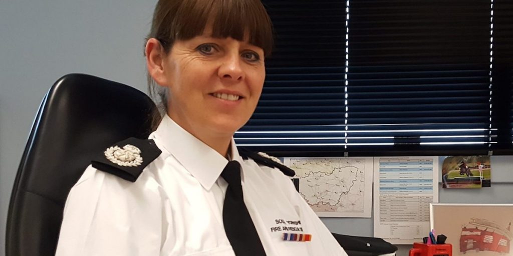 Alex Johnson next Chief Fire Officer - Women in the Fire Service UK