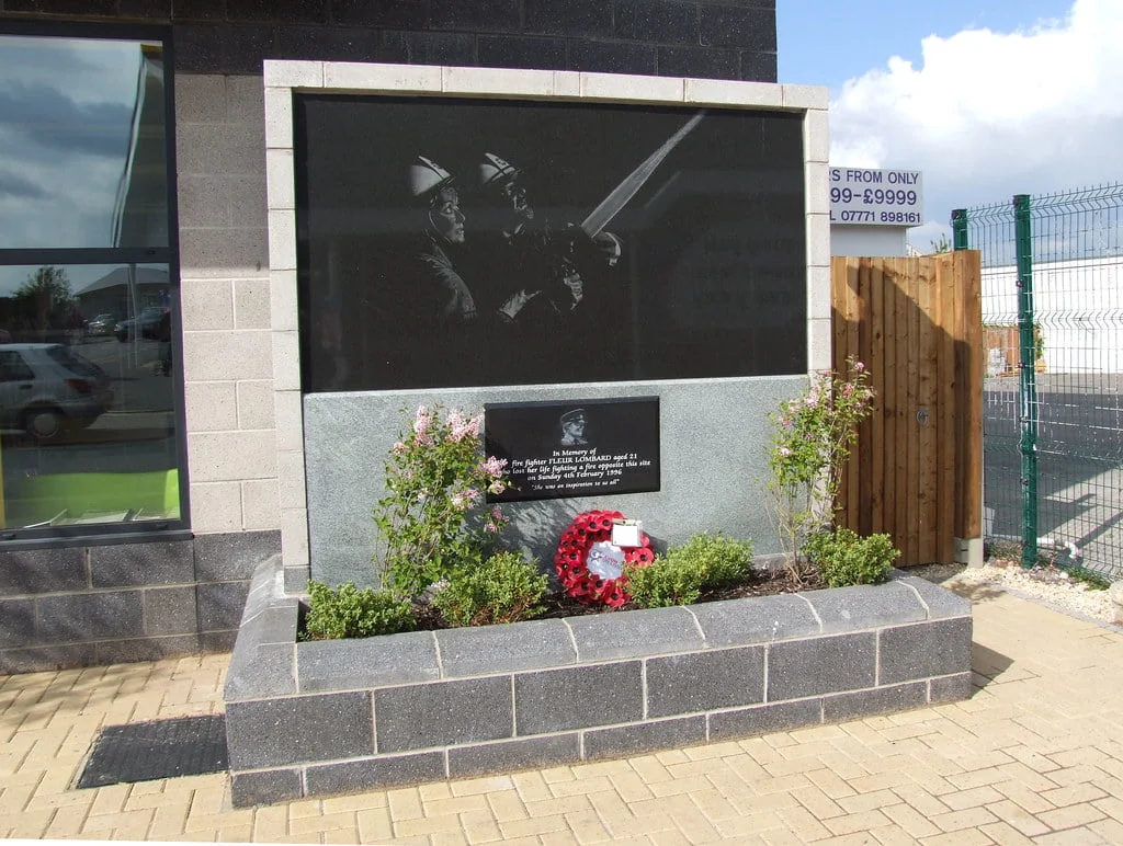 Memorial dedicated to Fleur in Staple Hill, Bristol